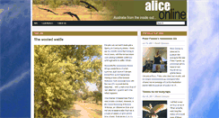 Desktop Screenshot of aliceonline.com.au