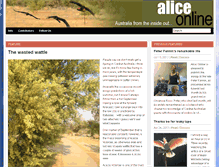 Tablet Screenshot of aliceonline.com.au